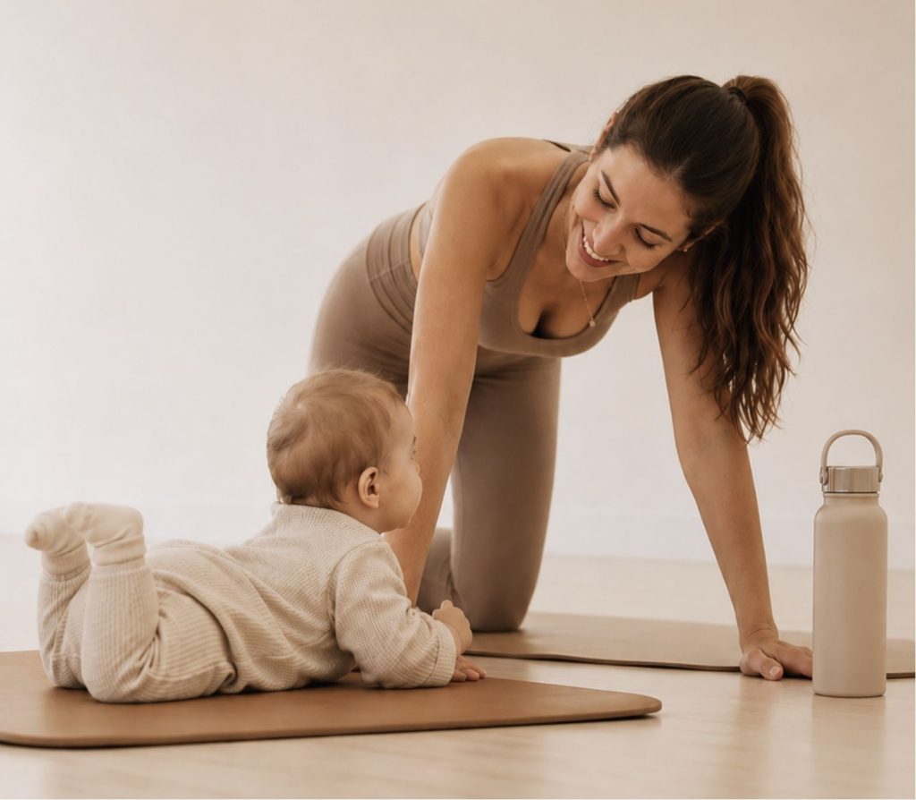 Clase de Baby Barre posparto en Alma Barre, Donostia